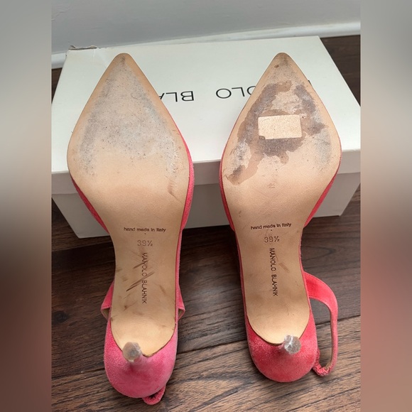 Manolo Blahnik Slingback Heels - Picture 4 of 8
